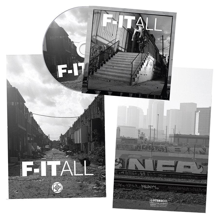 Fitbikeco F-IT All Video (DVD) + Zine | Buy now at Australia's #1 BMX shop