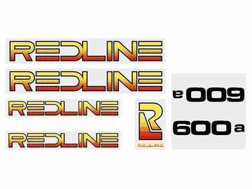 Redline 600A Retro Sticker Set - Back Bone BMX