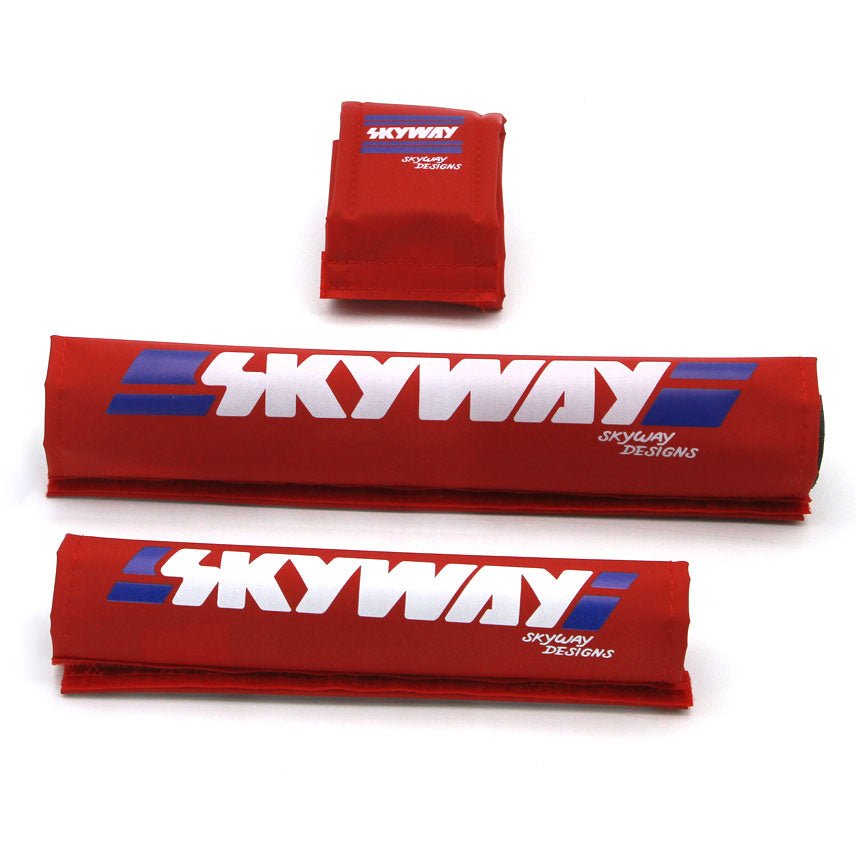 Skyway USA Made Retro BMX Pad Set - Back Bone BMX