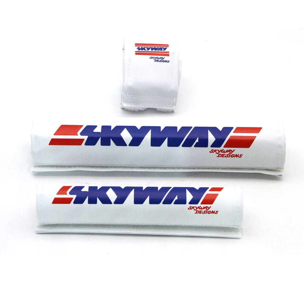 Skyway USA Made Retro BMX Pad Set - Back Bone BMX