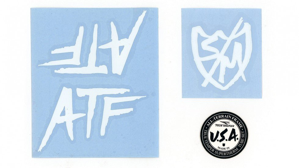 S&M ATF Sticker Set - Back Bone BMX