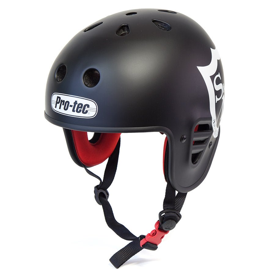 S&M Protec Full Cut Helmet (Certified) - Back Bone BMX