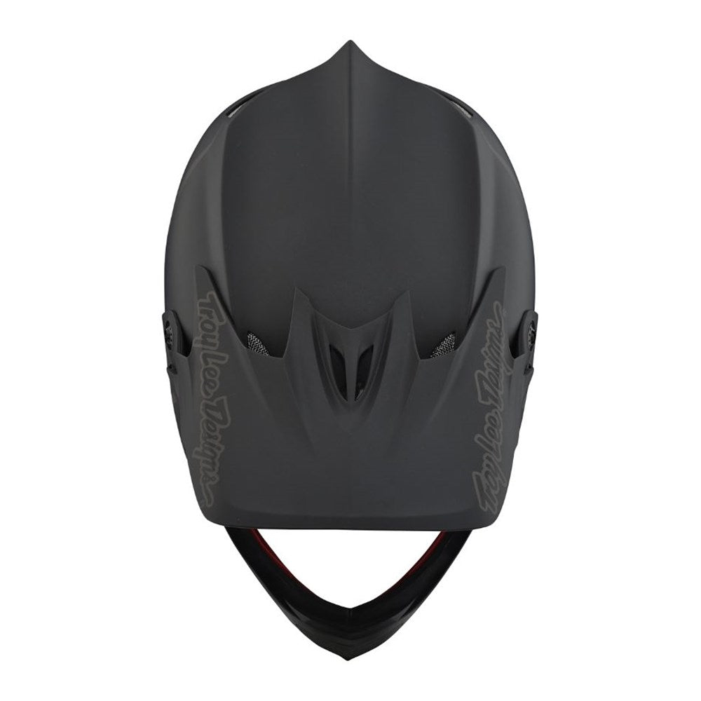 Troy Lee Designs D3 Fiberlite Helmet - Mono Black - Back Bone BMX