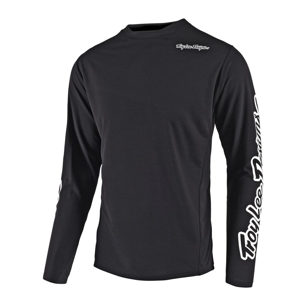 Troy Lee Designs Sprint Youth Jersey - Black | Buy now at Australia's #1 BMX shop